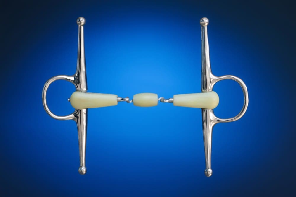 Mors cheval aiguille double brisure